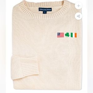 Kiel James Patrick Irish American Embroidered Sweater